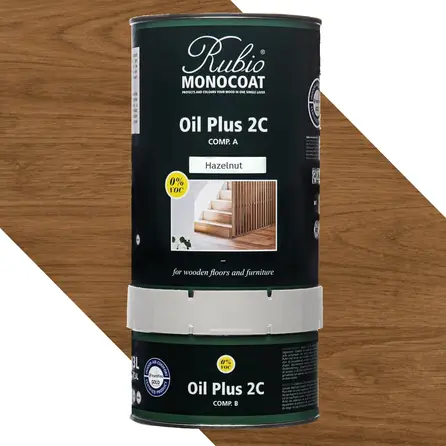 Rubio Monocoat olie - 1,3 liter - 2 (A+B) componenten olie - geschikt voor binnen Rubio Monocoat olie - 1,3 liter - 2 (A+B) componenten olie - geschikt voor binnen