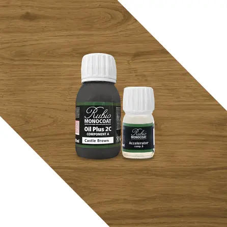 Rubio Monocoat olie - 0,13 liter - 2 (A+B) componenten olie - geschikt voor binnen