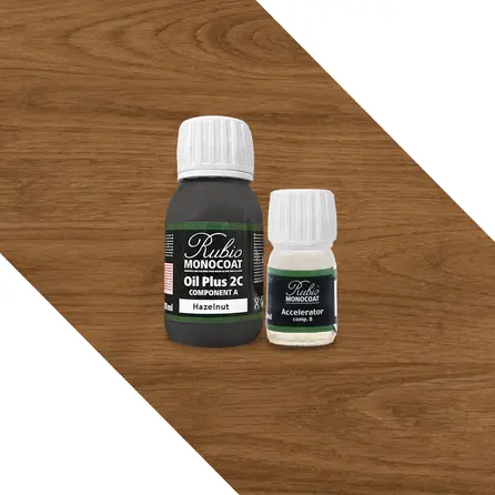 Rubio Monocoat olie - 0,13 liter - 2 (A+B) componenten olie - geschikt voor binnen