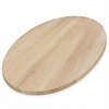 Eiken tafelblad - ovaal / ellips - 4 cm dik - foutvrij eikenhout (A/B) - verlijmd, smalle lamel - 40 mm Eiken tafelblad - ovaal / ellips - 4 cm dik - foutvrij eikenhout (A/B) - verlijmd, smalle lamel - 40 mm