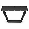 Stalen V-tafelpoten - zwart (RAL 9005) - per SET (2 stuks) - koker: 4x10 cm - breedte: 78 cm - hoogte: 72 cm - zwarte V-poot - gecoat metaal Stalen V-tafelpoten - zwart (RAL 9005) - per SET (2 stuks) - koker: 4x10 cm - breedte: 78 cm - hoogte: 72 cm - zwarte V-poot - gecoat metaal