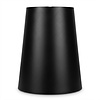 Stalen kegel onderstel - zwart (RAL 9005) -  50x120 of 60x120 cm - hoogte: 72 cm - cone tafelonderstel - gecoat metaal