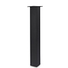 Stalen blokpoten - zwart (RAL 9005) - per SET (4 stuks, los) - koker: 10x10 cm - 70 of 72 cm hoog - "losse" zwarte blok tafelpoten - gecoat metaal Stalen blokpoten - zwart (RAL 9005) - per SET (4 stuks, los) - koker: 10x10 cm - 70 of 72 cm hoog - "losse" zwarte blok tafelpoten - gecoat metaal