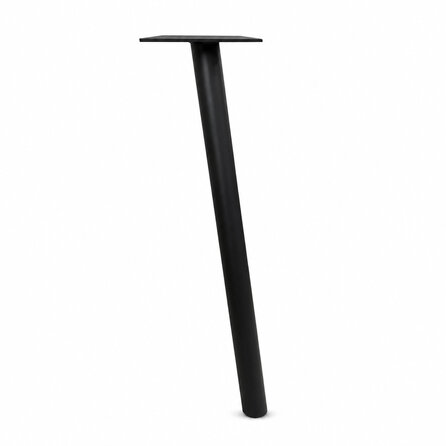 Stalen poten schuin - zwart (RAL 9005) - per SET (2 stuks) - buis diameter: 5 cm - breedte: 70 cm - hoogte: 71 cm - zwarte tafelpoot - gecoat metaal Stalen poten schuin - zwart (RAL 9005) - per SET (2 stuks) - buis diameter: 5 cm - breedte: 70 cm - hoogte: 71 cm - zwarte tafelpoot - gecoat metaal