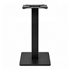Stalen bistro onderstel - zwart (RAL 9005) - 8x8 cm - voet: 38x38 cm - hoogte: 71 cm - horeca tafelonderstel met voet - gecoat metaal Stalen bistro onderstel - zwart (RAL 9005) - 8x8 cm - voet: 38x38 cm - hoogte: 71 cm - horeca tafelonderstel met voet - gecoat metaal