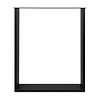 Stalen U-tafelpoten - zwart (RAL 9005) - per SET (2 stuks) - koker: 2x8 cm - breedte: 60 cm - hoogte: 72 cm - zwarte U-poot - gecoat metaal Stalen U-tafelpoten - zwart (RAL 9005) - per SET (2 stuks) - koker: 2x8 cm - breedte: 60 cm - hoogte: 72 cm - zwarte U-poot - gecoat metaal