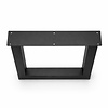 Stalen U-tafelpoten - zwart (RAL 9005) - per SET (2 stuks) - koker: 8x8 cm - breedte: 76 cm - hoogte: 72 cm - zwarte U-poot - gecoat metaal Stalen U-tafelpoten - zwart (RAL 9005) - per SET (2 stuks) - koker: 8x8 cm - breedte: 76 cm - hoogte: 72 cm - zwarte U-poot - gecoat metaal