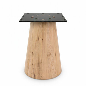 Eiken onderstel pilaar - 73 / 74 cm hoog - rustiek Eiken onderstel pilaar - 73 / 74 cm hoog - rustiek