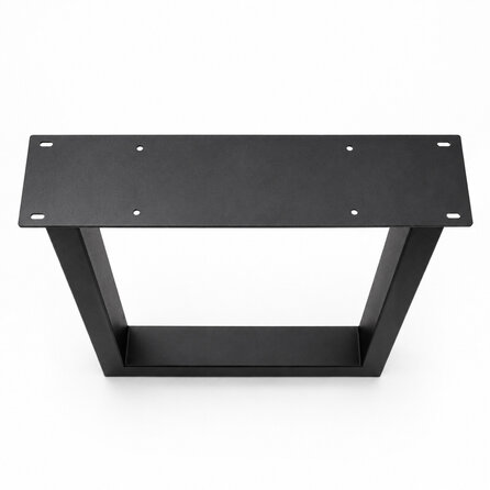 Stalen U-tafelpoten - zwart (RAL 9005) - per SET (2 stuks) - koker: 4x8 cm - breedte: 76 cm - hoogte: 72 cm - zwarte U-poot - gecoat metaal Stalen U-tafelpoten - zwart (RAL 9005) - per SET (2 stuks) - koker: 4x8 cm - breedte: 76 cm - hoogte: 72 cm - zwarte U-poot - gecoat metaal
