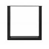 Stalen U-tafelpoten - zwart (RAL 9005) - per SET (2 stuks) - koker: 4x8 cm - breedte: 76 cm - hoogte: 72 cm - zwarte U-poot - gecoat metaal Stalen U-tafelpoten - zwart (RAL 9005) - per SET (2 stuks) - koker: 4x8 cm - breedte: 76 cm - hoogte: 72 cm - zwarte U-poot - gecoat metaal