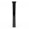 Stalen X-tafelpoten - zwart (RAL 9005) - per SET (2 stuks) - koker: 8x8 cm - breedte: 76 cm - hoogte: 72 cm - zwarte X-poot - gecoat metaal Stalen X-tafelpoten - zwart (RAL 9005) - per SET (2 stuks) - koker: 8x8 cm - breedte: 76 cm - hoogte: 72 cm - zwarte X-poot - gecoat metaal