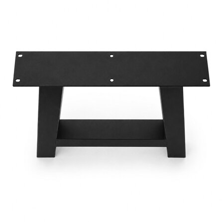 Stalen A-tafelpoten - zwart (RAL 9005) - per SET (2 stuks) - koker: 8x8 cm - breedte: 78 cm - hoogte: 72 cm - zwarte A-poot - gecoat metaal Stalen A-tafelpoten - zwart (RAL 9005) - per SET (2 stuks) - koker: 8x8 cm - breedte: 78 cm - hoogte: 72 cm - zwarte A-poot - gecoat metaal