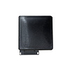 Stalen salontafel blokpoten schuin - zwart (RAL 9005) - per SET (4 stuks, los) - koker: 8x8 cm - 40 of 43 cm hoog - "losse" zwarte salontafel poten - gecoat metaal