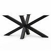Stalen matrixpoot - zwart (RAL 9005) - koker: 8x8 cm - diverse afmetingen - hoogte: 72 cm - matrix tafelonderstel - gecoat metaal Stalen matrixpoot - zwart (RAL 9005) - koker: 8x8 cm - diverse afmetingen - hoogte: 72 cm - matrix tafelonderstel - gecoat metaal