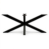Stalen matrixpoot - zwart (RAL 9005) - koker: 6x6 cm - diverse afmetingen - hoogte: 72 cm - matrix tafelonderstel - gecoat metaal Stalen matrixpoot - zwart (RAL 9005) - koker: 6x6 cm - diverse afmetingen - hoogte: 72 cm - matrix tafelonderstel - gecoat metaal