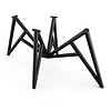 Stalen spinpoot rond - zwart (RAL 9005) - diameter buis: 74,2 cm - 77x160 cm - hoogte: 72,5 cm - spinnen/spider tafelonderstel - gecoat metaal Stalen spinpoot rond - zwart (RAL 9005) - diameter buis: 74,2 cm - 77x160 cm - hoogte: 72,5 cm - spinnen/spider tafelonderstel - gecoat metaal