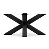 Stalen salontafel matrixpoot - zwart (RAL 9005) - koker: 6x6 cm - 60x90 cm - hoogte: 40 cm - salon tafelonderstel - gecoat metaal Stalen salontafel matrixpoot - zwart (RAL 9005) - koker: 6x6 cm - 60x90 cm - hoogte: 40 cm - salon tafelonderstel - gecoat metaal