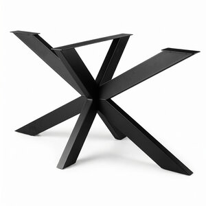 Stalen matrixpoot - zwart - 5x10 cm - 73 cm hoog Stalen matrixpoot - zwart - 5x10 cm - 73 cm hoog