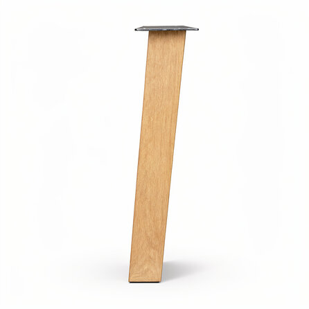 Eiken A tafelpoten schuin - per SET (2 stuks) - 10x10 cm - breedte: 90 cm - hoogte: 73 cm - A-poot (eetkamer)tafel - rustiek eikenhout (B/C) Eiken A tafelpoten schuin - per SET (2 stuks) - 10x10 cm - breedte: 90 cm - hoogte: 73 cm - A-poot (eetkamer)tafel - rustiek eikenhout (B/C)