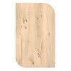 Eiken tafelblad - diagonaal rond-haaks - op maat - 2,7 cm dik - rustiek eikenhout (B/C) - verlijmd, brede lamel (9-12 cm) - 27 mm Eiken tafelblad - diagonaal rond-haaks - op maat - 2,7 cm dik - rustiek eikenhout (B/C) - verlijmd, brede lamel (9-12 cm) - 27 mm