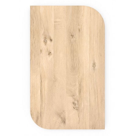 Eiken tafelblad - diagonaal rond-haaks - op maat - 2,7 cm dik - rustiek eikenhout (B/C) - verlijmd, brede lamel (9-12 cm) - 27 mm Eiken tafelblad - diagonaal rond-haaks - op maat - 2,7 cm dik - rustiek eikenhout (B/C) - verlijmd, brede lamel (9-12 cm) - 27 mm