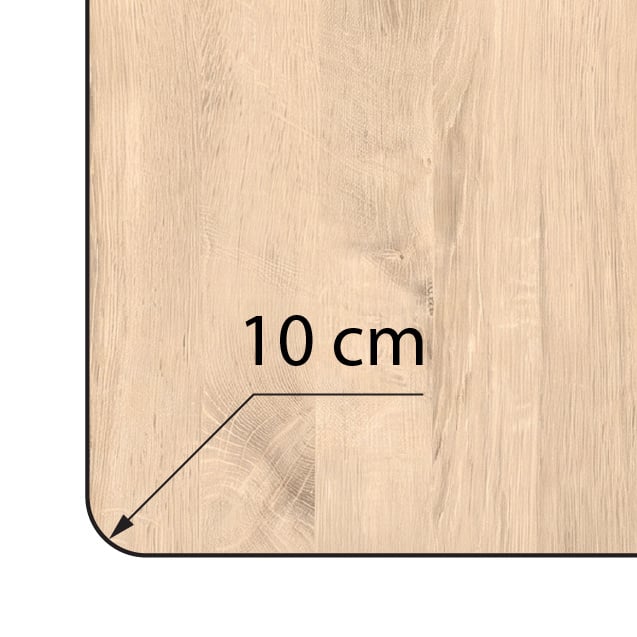 Radius: 10 cm