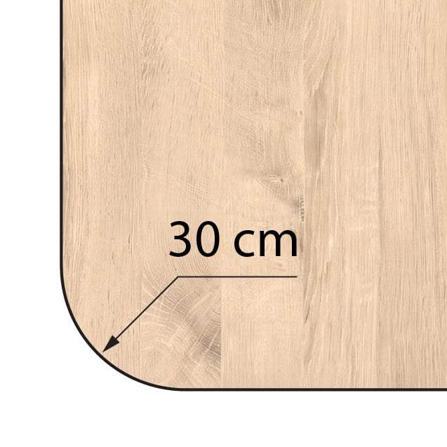 Radius: 30 cm