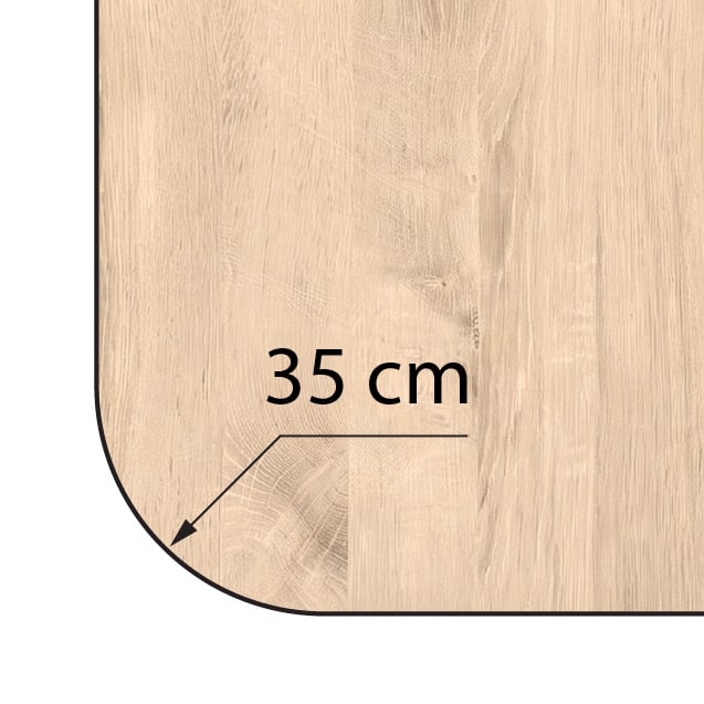 Radius: 35 cm