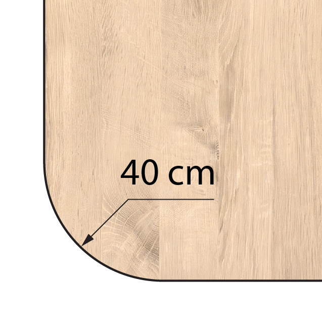 Radius: 40 cm