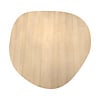 Eiken eettafel - organisch - rond - 2,7 cm dik - ronde eiken tafel van foutvrij eikenhout (A/B) met brede lamel - 27 mm Eiken eettafel - organisch - rond - 2,7 cm dik - ronde eiken tafel van foutvrij eikenhout (A/B) met brede lamel - 27 mm