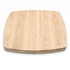 Eiken tafelblad - vierkant - Deens ovaal - 4 cm dik - foutvrij eikenhout (A/B) - verlijmd, brede lamel (9-12 cm) - 40 mm Eiken tafelblad - vierkant - Deens ovaal - 4 cm dik - foutvrij eikenhout (A/B) - verlijmd, brede lamel (9-12 cm) - 40 mm