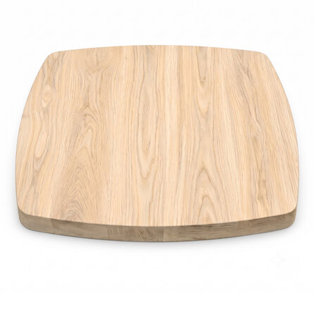 Eiken tafelblad - vierkant - Deens ovaal - 4 cm dik - foutvrij eikenhout (A/B) - verlijmd, brede lamel (9-12 cm) - 40 mm Eiken tafelblad - vierkant - Deens ovaal - 4 cm dik - foutvrij eikenhout (A/B) - verlijmd, brede lamel (9-12 cm) - 40 mm
