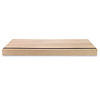 Eiken overzettrede - op maat - 2 cm dik - met neus van 8 cm hoog - foutvrij eikenhout (A/B) - verlijmde overzet traptrede - 20 mm Eiken overzettrede - op maat - 2 cm dik - met neus van 8 cm hoog - foutvrij eikenhout (A/B) - verlijmde overzet traptrede - 20 mm
