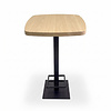 Eiken bartafel - Deens ovaal - vierkant - 4 cm dik - vierkante eiken bar-/sta (horeca) tafel van foutvrij eikenhout (A/B) met brede lamel - 40 mm Eiken bartafel - Deens ovaal - vierkant - 4 cm dik - vierkante eiken bar-/sta (horeca) tafel van foutvrij eikenhout (A/B) met brede lamel - 40 mm