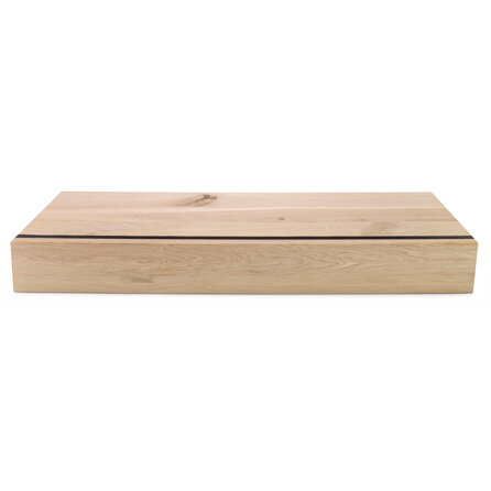Eiken overzettrede - op maat - 2 cm dik - met neus van 7,5 cm hoog - rustiek eikenhout (B/C) - verlijmde overzet traptrede - 20 mm Eiken overzettrede - op maat - 2 cm dik - met neus van 7,5 cm hoog - rustiek eikenhout (B/C) - verlijmde overzet traptrede - 20 mm