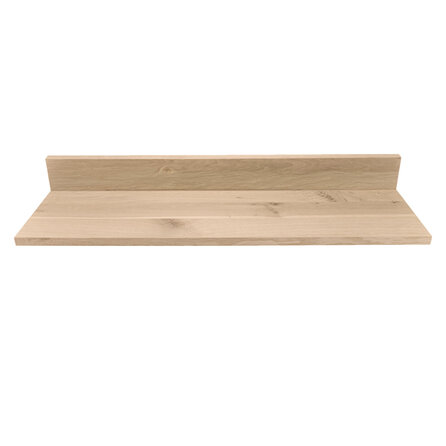 Eiken overzettrede - op maat - 2 cm dik - met neus van 7,5 cm hoog - rustiek eikenhout (B/C) - verlijmde overzet traptrede - 20 mm Eiken overzettrede - op maat - 2 cm dik - met neus van 7,5 cm hoog - rustiek eikenhout (B/C) - verlijmde overzet traptrede - 20 mm