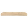 Eiken overzet vensterbank - op maat - 2 cm dik - met verlijmde 2x6 cm rand - rustiek eikenhout (B/C), verlijmd - 20 mm