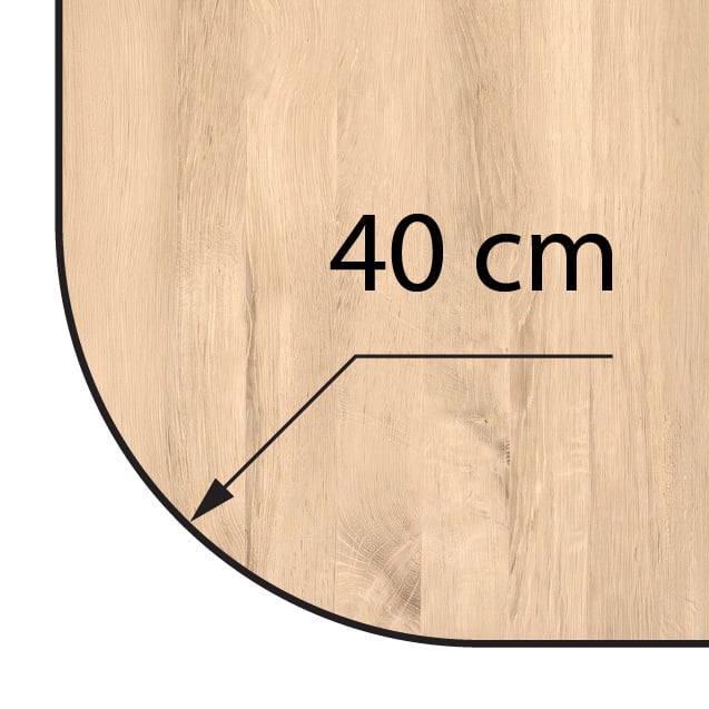 Radius: 40 cm