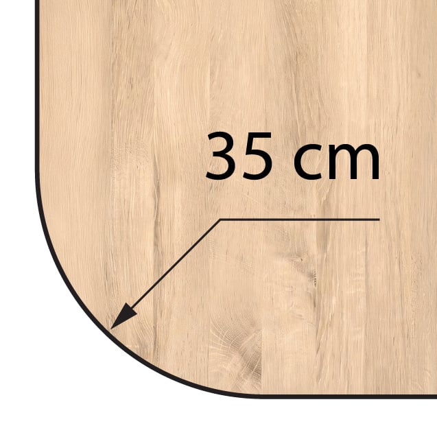 Radius: 35 cm