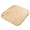 Eiken tafelblad - vierkant - ronde hoeken - 4 cm dik - foutvrij eikenhout (A/B) - verlijmd, brede lamel (9-12 cm) - 40 mm Eiken tafelblad - vierkant - ronde hoeken - 4 cm dik - foutvrij eikenhout (A/B) - verlijmd, brede lamel (9-12 cm) - 40 mm