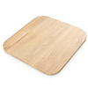 Eiken tafelblad - vierkant - ronde hoeken - 2,7 cm dik - foutvrij eikenhout (A/B) - verlijmd, brede lamel (9-12 cm) - 27 mm Eiken tafelblad - vierkant - ronde hoeken - 2,7 cm dik - foutvrij eikenhout (A/B) - verlijmd, brede lamel (9-12 cm) - 27 mm