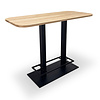 Eiken bartafel - ronde hoeken - 2,7 cm dik - eiken bar-/sta (horeca) tafel van foutvrij eikenhout (A/B) met brede lamel - 27 mm Eiken bartafel - ronde hoeken - 2,7 cm dik - eiken bar-/sta (horeca) tafel van foutvrij eikenhout (A/B) met brede lamel - 27 mm