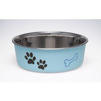 Loving Pets Bella Bowl - Murano Blue Loving Pets Loving Pets Bella Bowl - Murano Blue