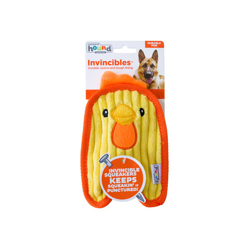 Outward Hound Invincibles Mini Chicky - Yellow - XS