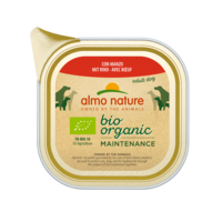 Almo Nature Hond Bio Organic Natvoer - Maintenance - Kuipje - 32 x 100g Almo Nature Almo Nature Hond Bio Organic Natvoer - Maintenance - Kuipje - 32 x 100g