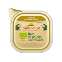 Almo Nature Hond Bio Organic Natvoer - Maintenance - Kuipje - 32 x 100g Almo Nature Almo Nature Hond Bio Organic Natvoer - Maintenance - Kuipje - 32 x 100g