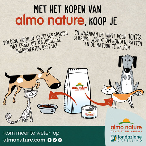 Almo Nature Bio Organic Natvoer Hond - Maintenance - Kuipje - 9 x 300g