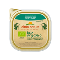 Almo Nature Bio Organic Natvoer Hond - Maintenance - Kuipje - 9 x 300g