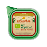 Almo Nature Bio Organic Wet Food Dog - Single Protein - Tray -11 x 150g