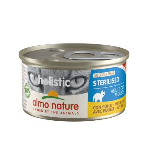 Almo Nature Sterilised Wet Food Cat - Can - 24 x 85g